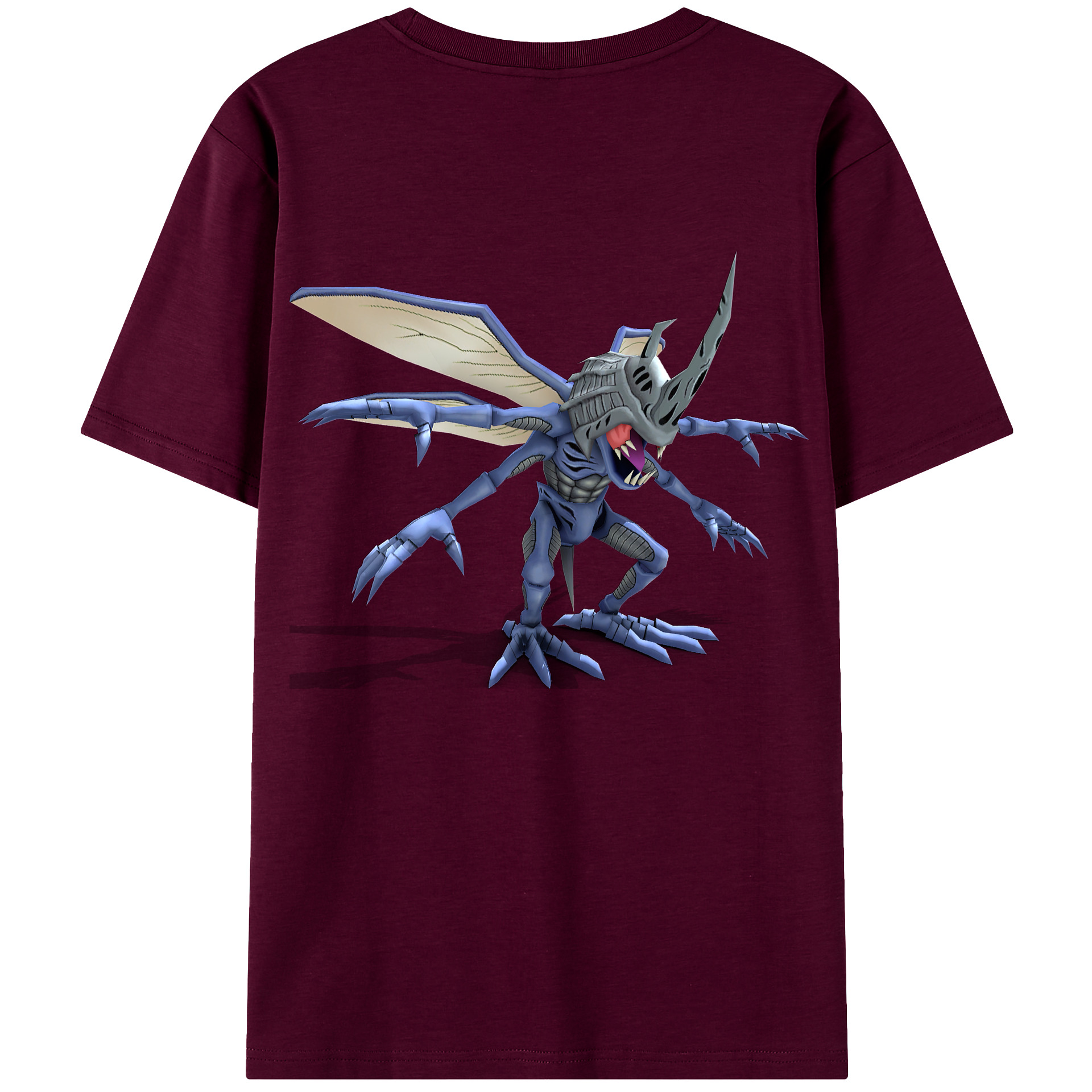 （画像用） Digimon デジタルモンスター/デジモン レディース半袖Tシャツ(バックプリント)
